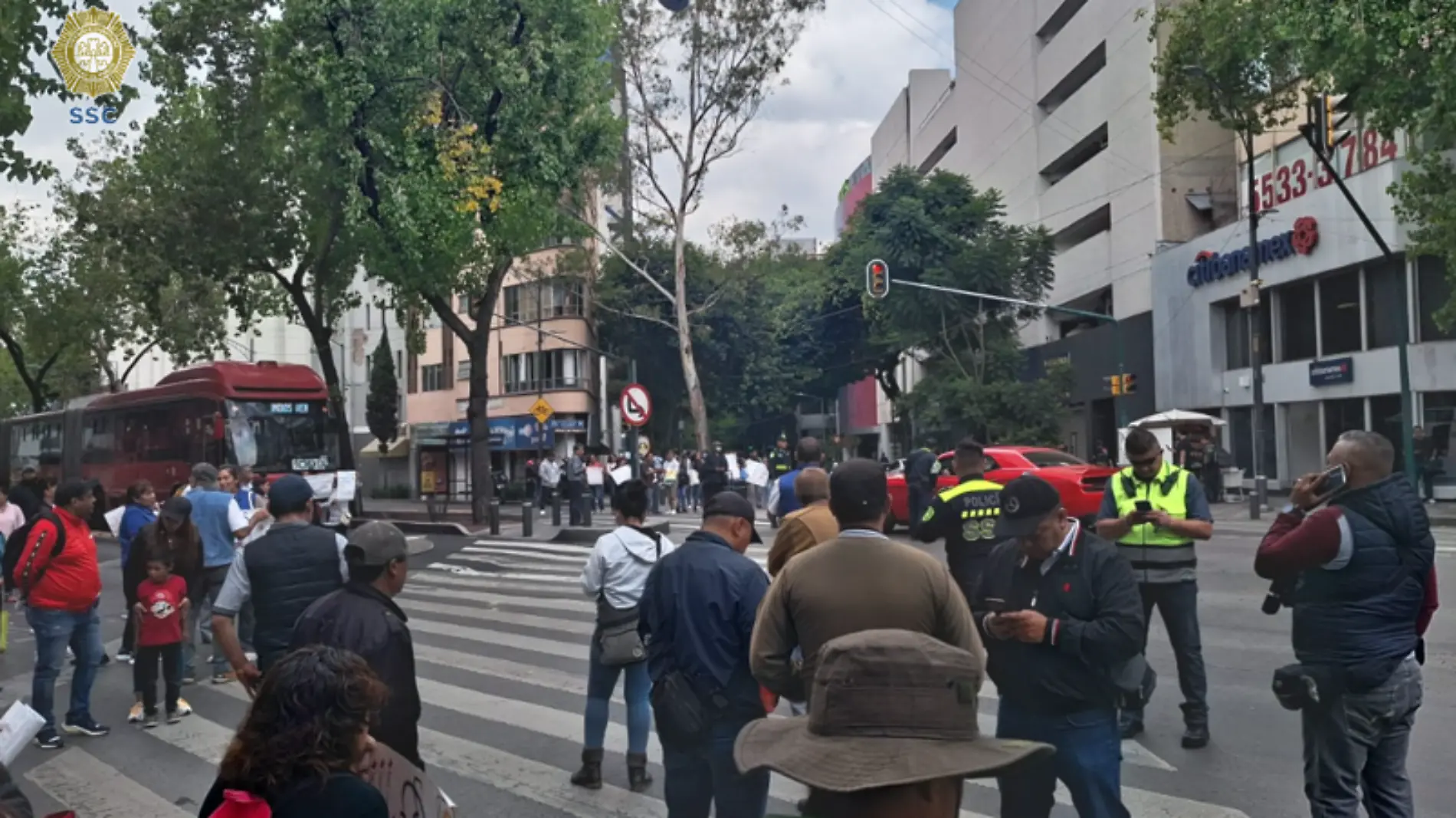 Bloqueo Insurgentes 